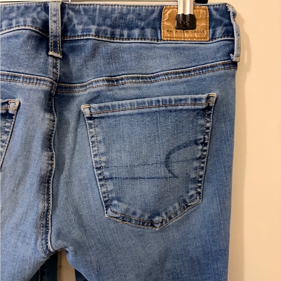 American Eagle Outfitters Light Blue Skinny Jeans - Picture 4 of 7